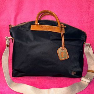 BLACK VINTAGE DOONEY & BOURKE TOTE
